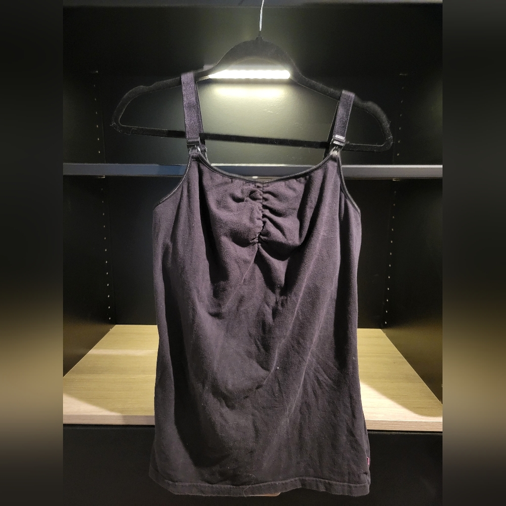 Black Nursing tank top size medium